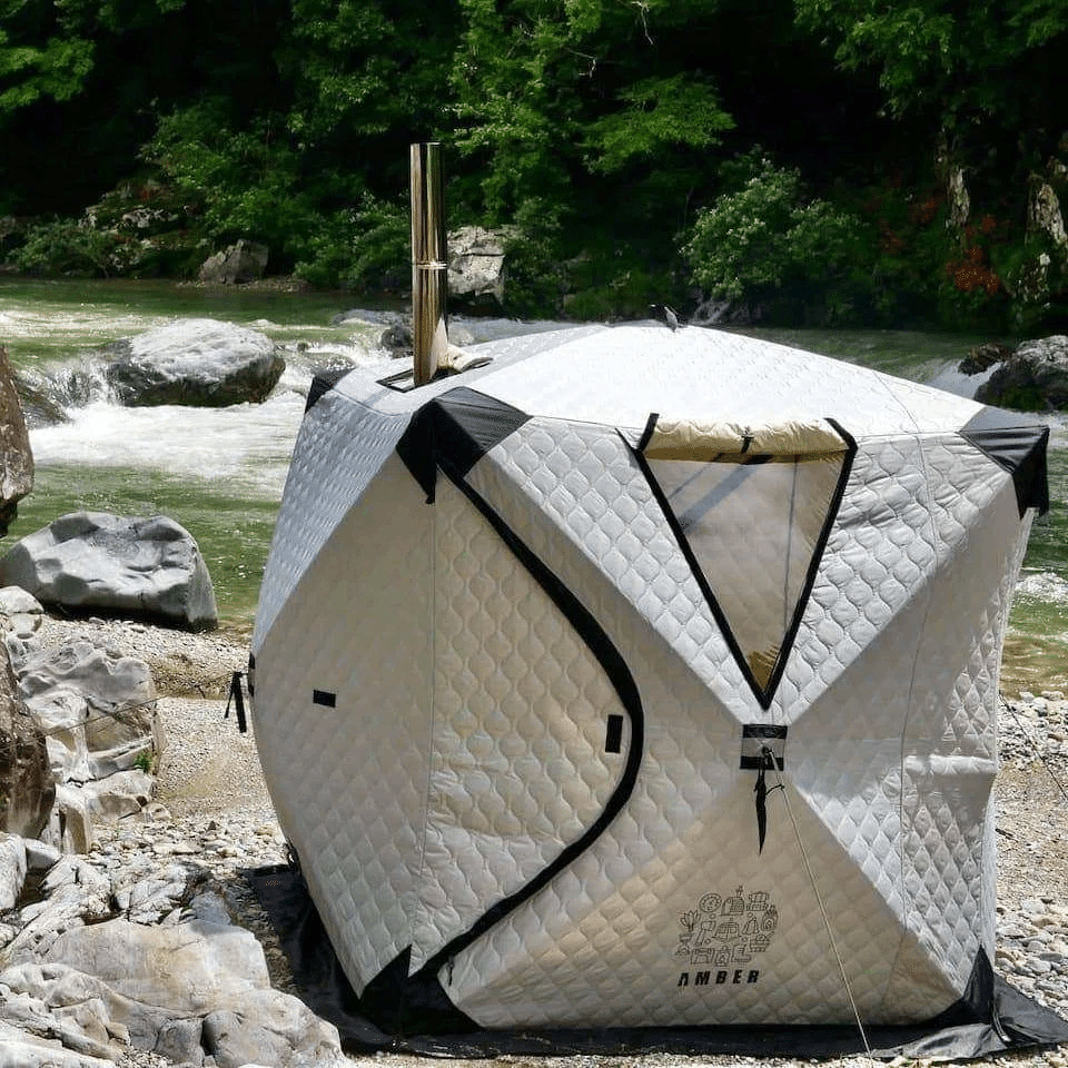 AMBERのテントサウナ