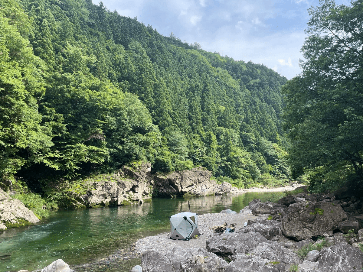 ITADORI SAUNAにある自然