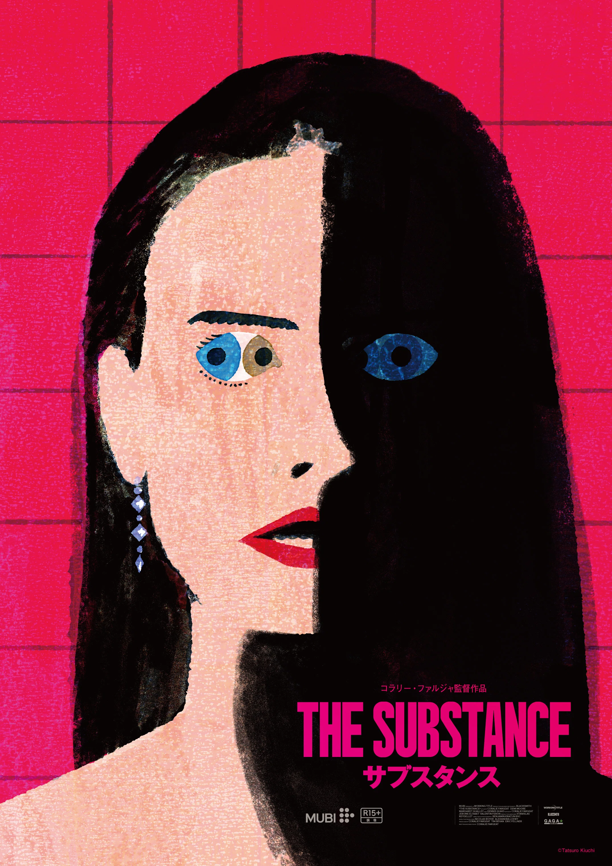 THE SUBSTANCE／映画『サブスタンス』のイメージイラスト｜木内達朗