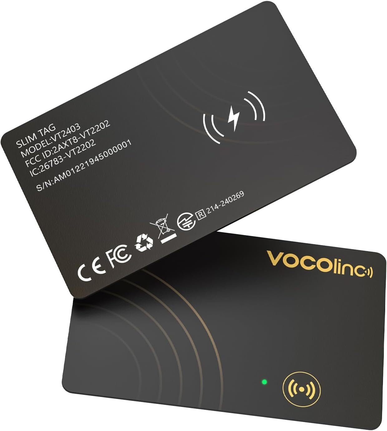 VOCOlinc Airタグ カード型（厚さ0.16cm）実機レビュー - Apple