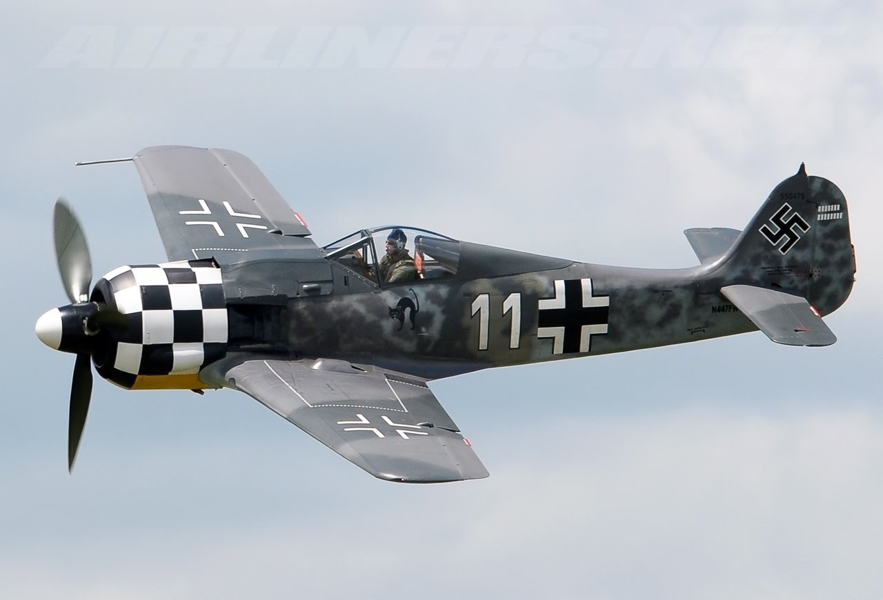 タフな戦場での軍馬〜フォッケウルフFw190A｜ワンモア@航空エッセイ