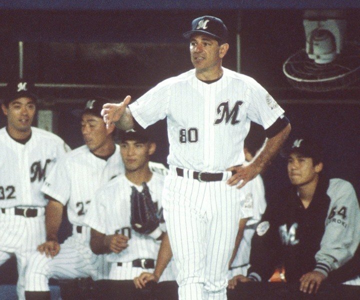 【最終値下げ】千葉ロッテマリーンズ 初芝清選手 1995年実使用ユニ 激レア品！ 最終値下げ】千葉ロッテマリーンズ 初芝清選手 1995年実使用ユニ