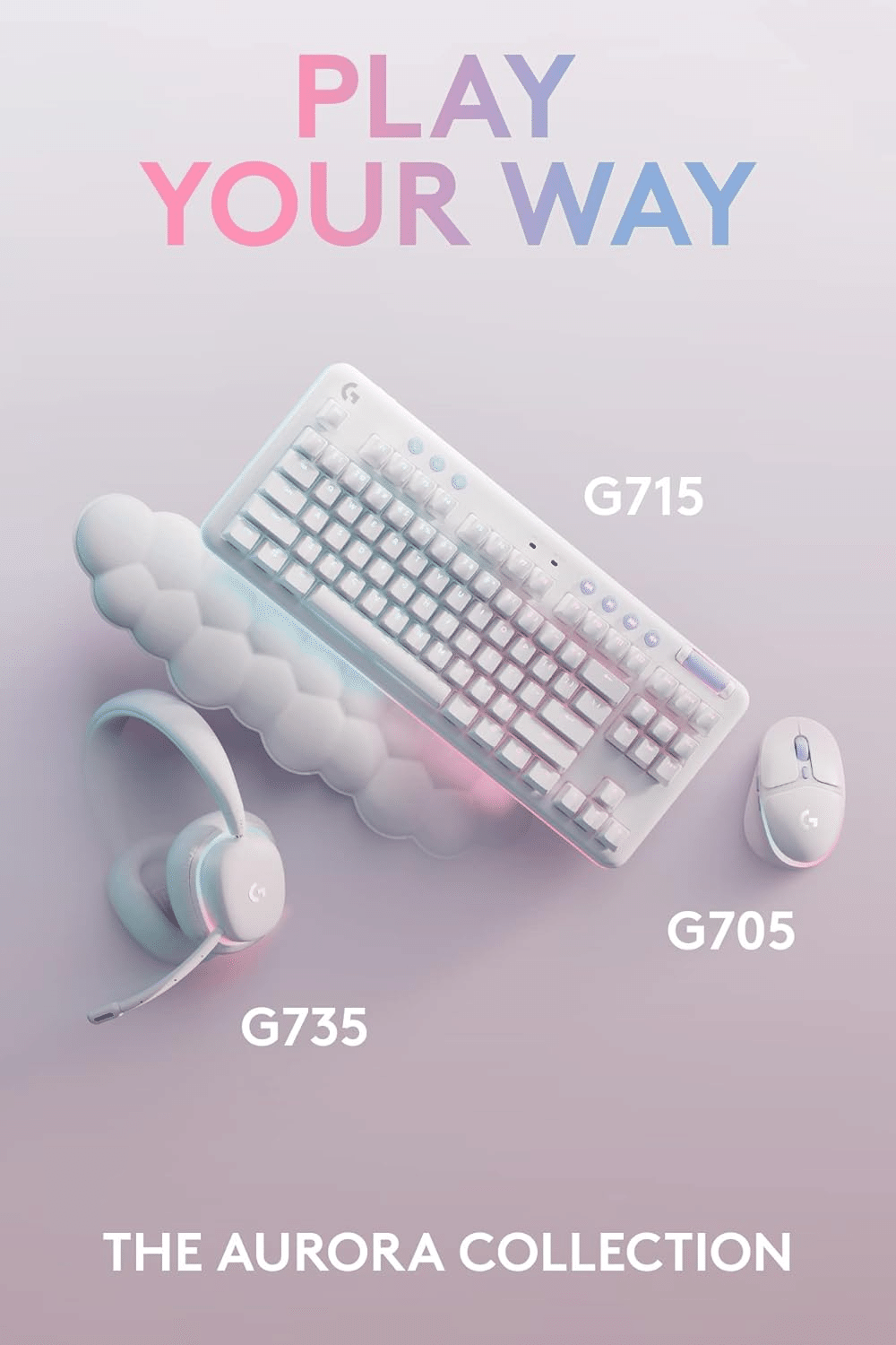 Logicool G735 ホワイト ゲーミングヘッドセット G735ワイヤレス ゲーミング ヘッドセット（Bluetooth対応