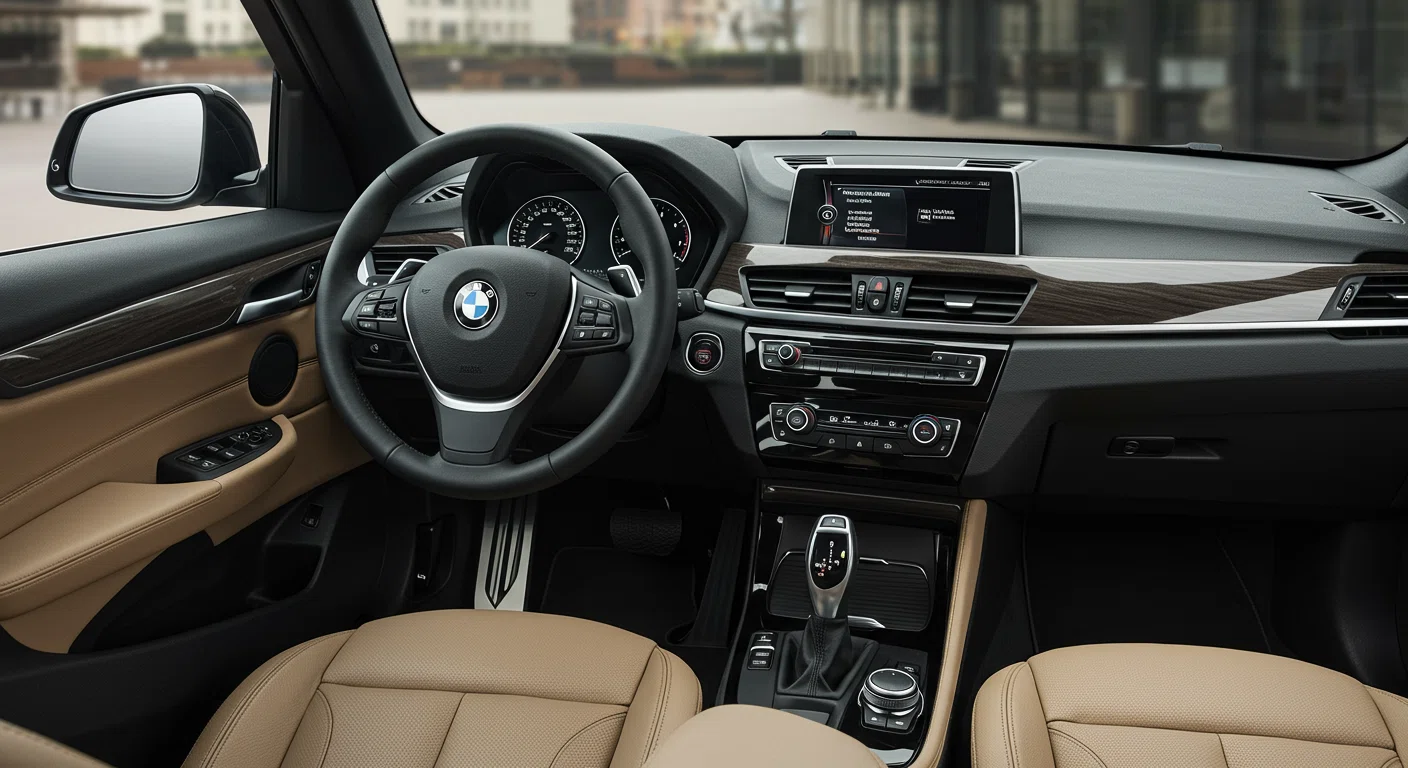 BMW X1の高級内装