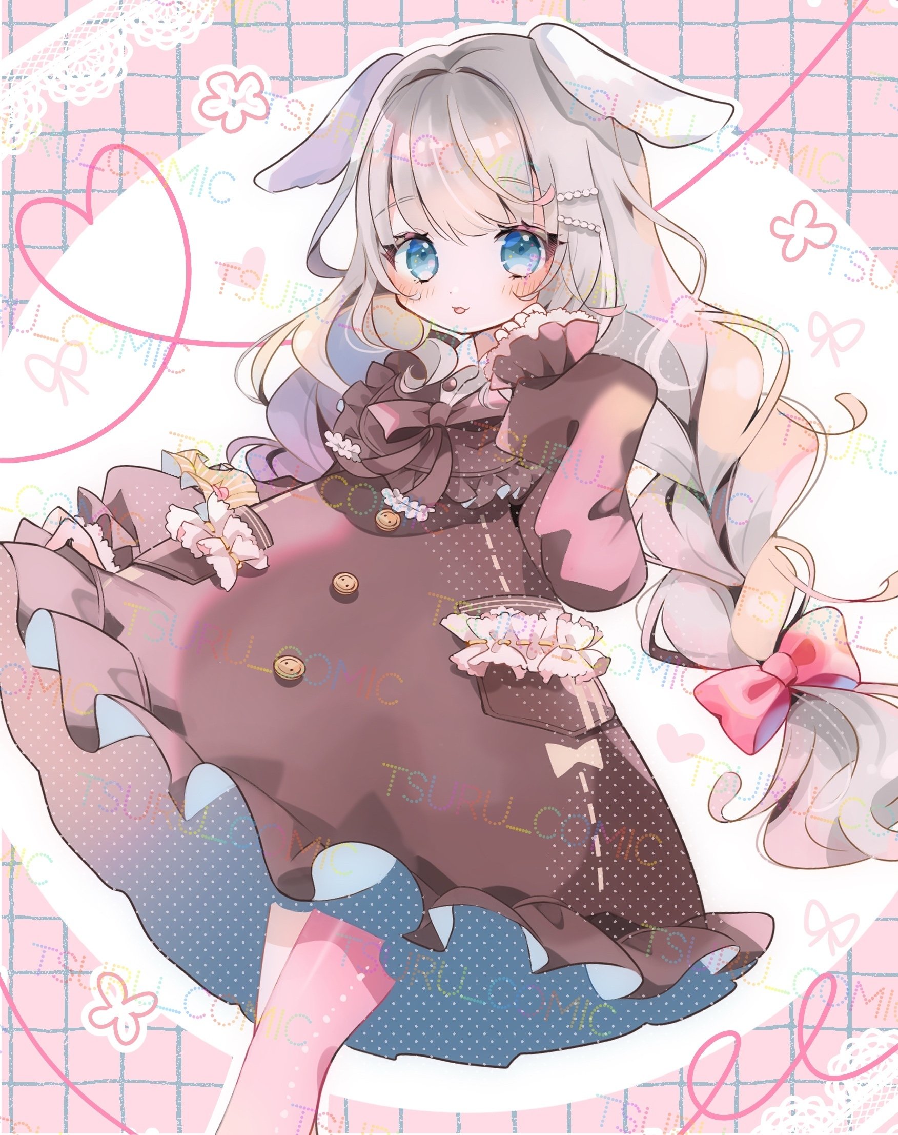 最近描いた絵【線画から塗りまでの記録】｜つるちゃん｜イラストレーター