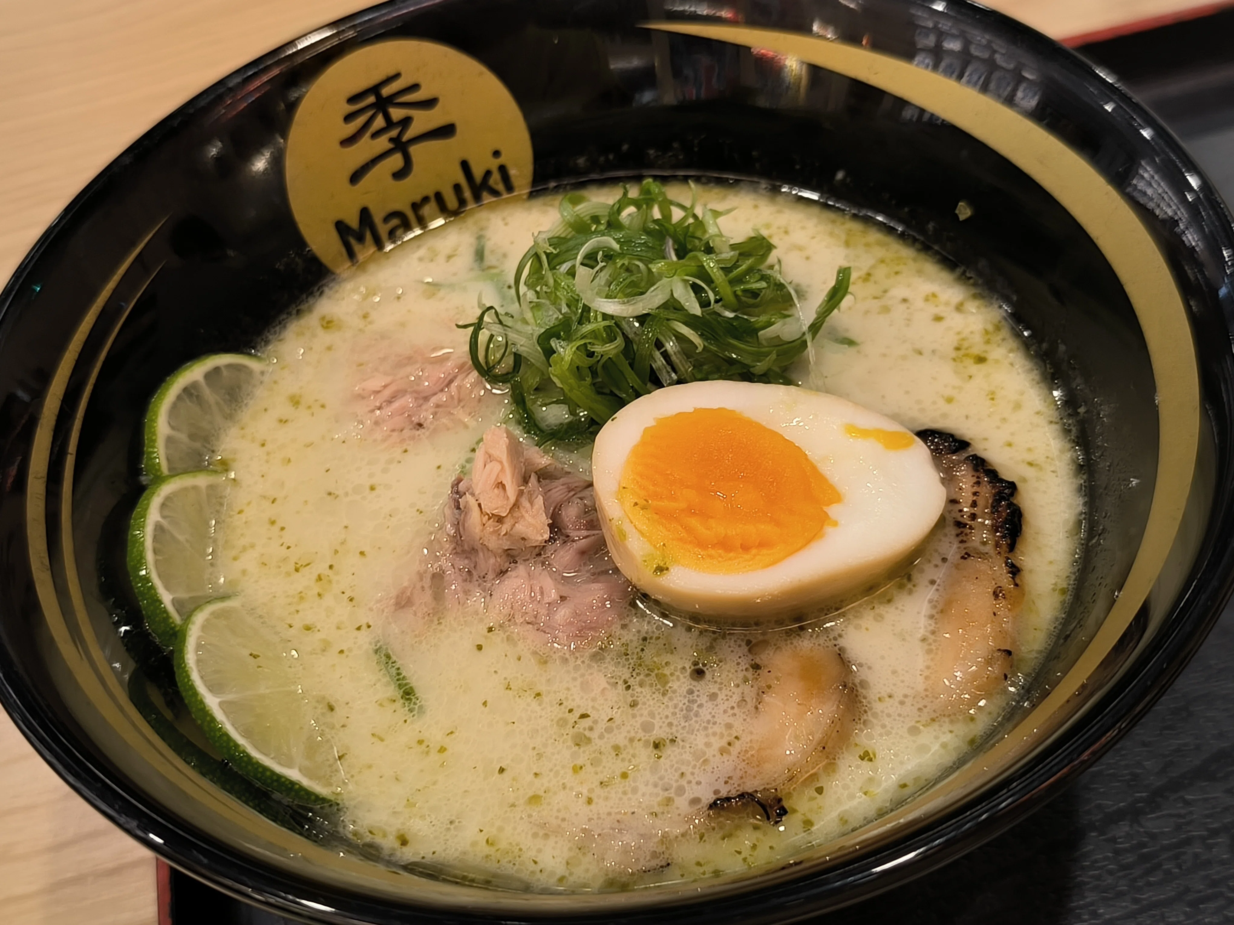 ジョホールで和食⑬鶏と野菜の出汁がおいしい～MARUKI RAMEN @ AEON