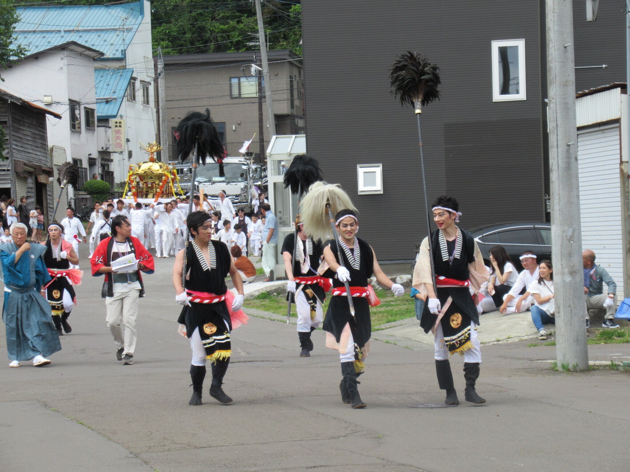 古平町の「琴平神社祭典神輿渡御行列」を道指定無形民俗文化財に指定