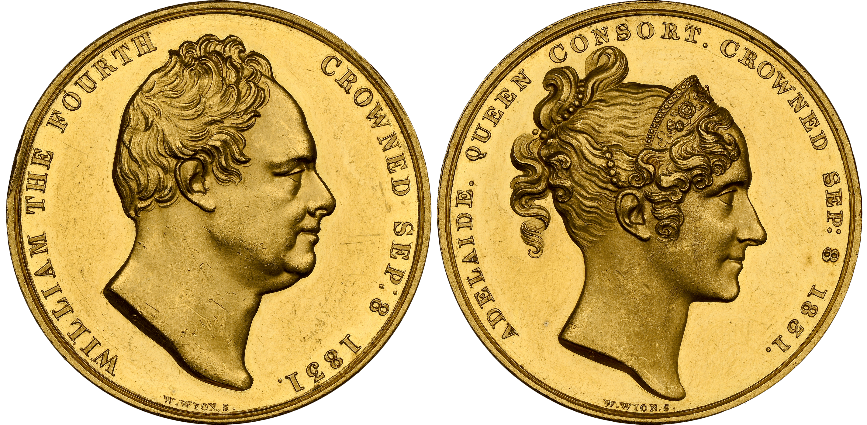 1831年 イギリス ウィリアム4世 戴冠記念銅メダル 1831年 イギリス ウィリアム4世 戴冠記念銅メダル イギリス