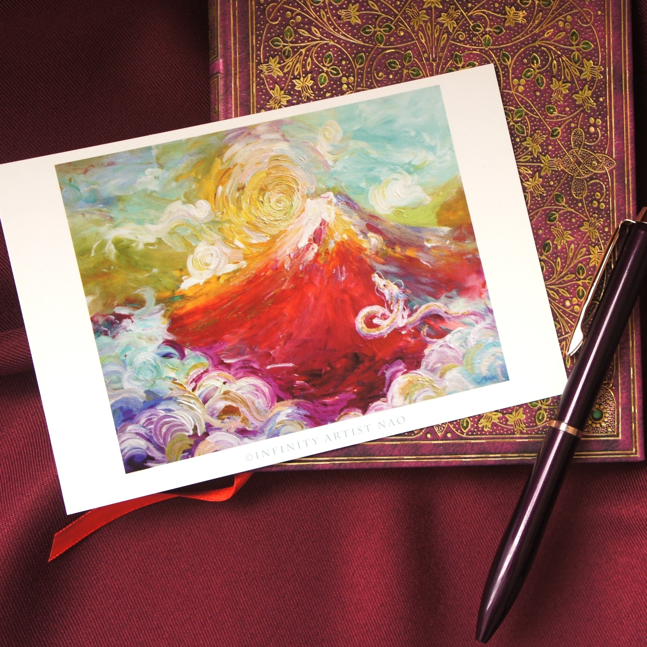 陶額　絵　仕事運アップ Amazon.co.jp: 波動が上がる開運絵画ダイヤモンド金富士 商売