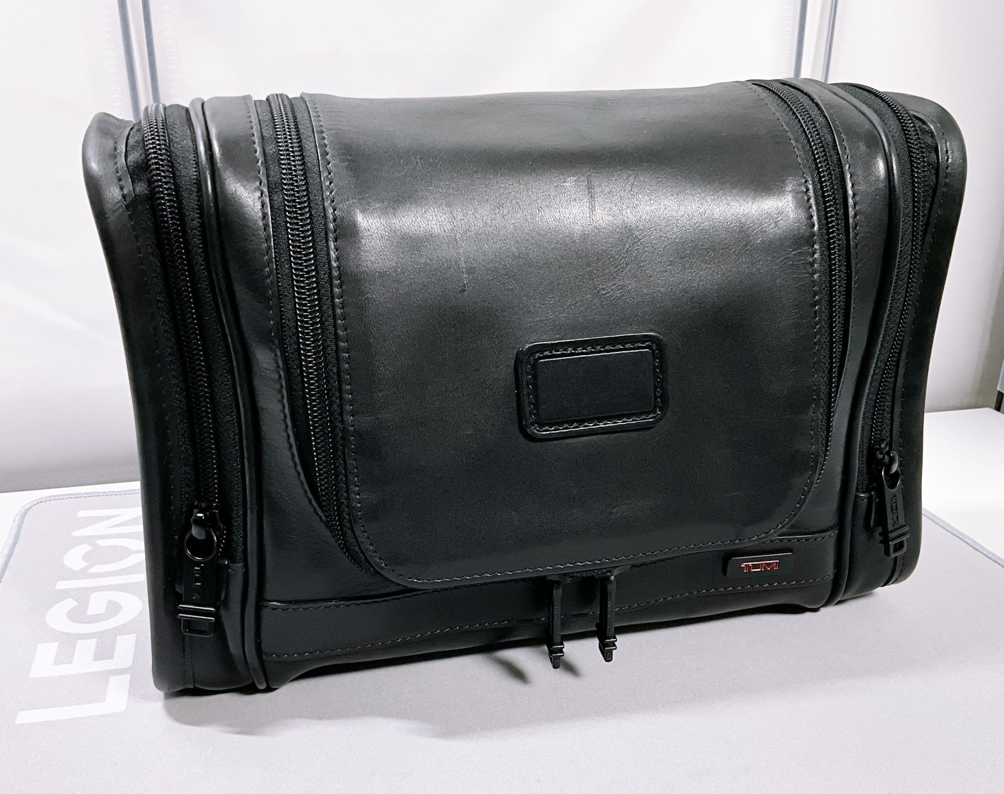 TUMI ポーチ　ALPHA 3 ハンギング トラベル キット ブラック TUMI（トゥミ） 今ならポイントUP 【並行輸入品】 ポーチ ALPHA 3