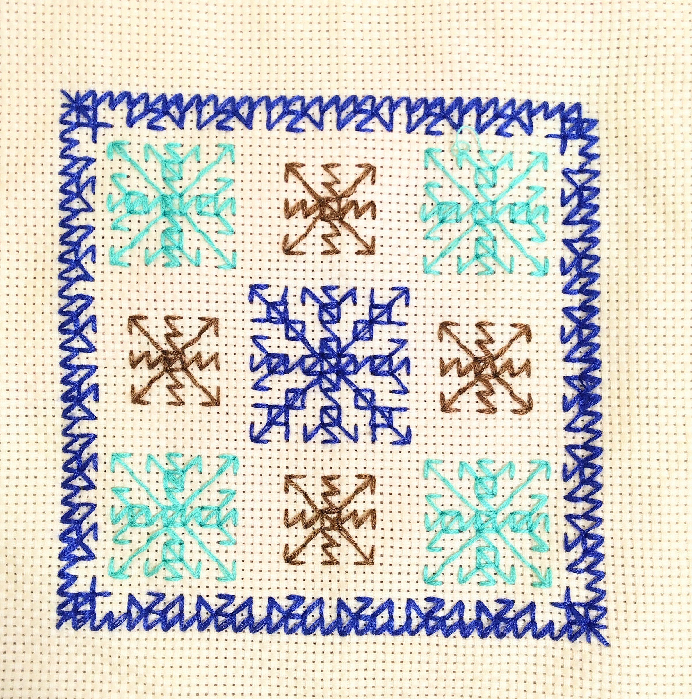 ふしぎな「リバーシブル刺繍」の話｜owarimao