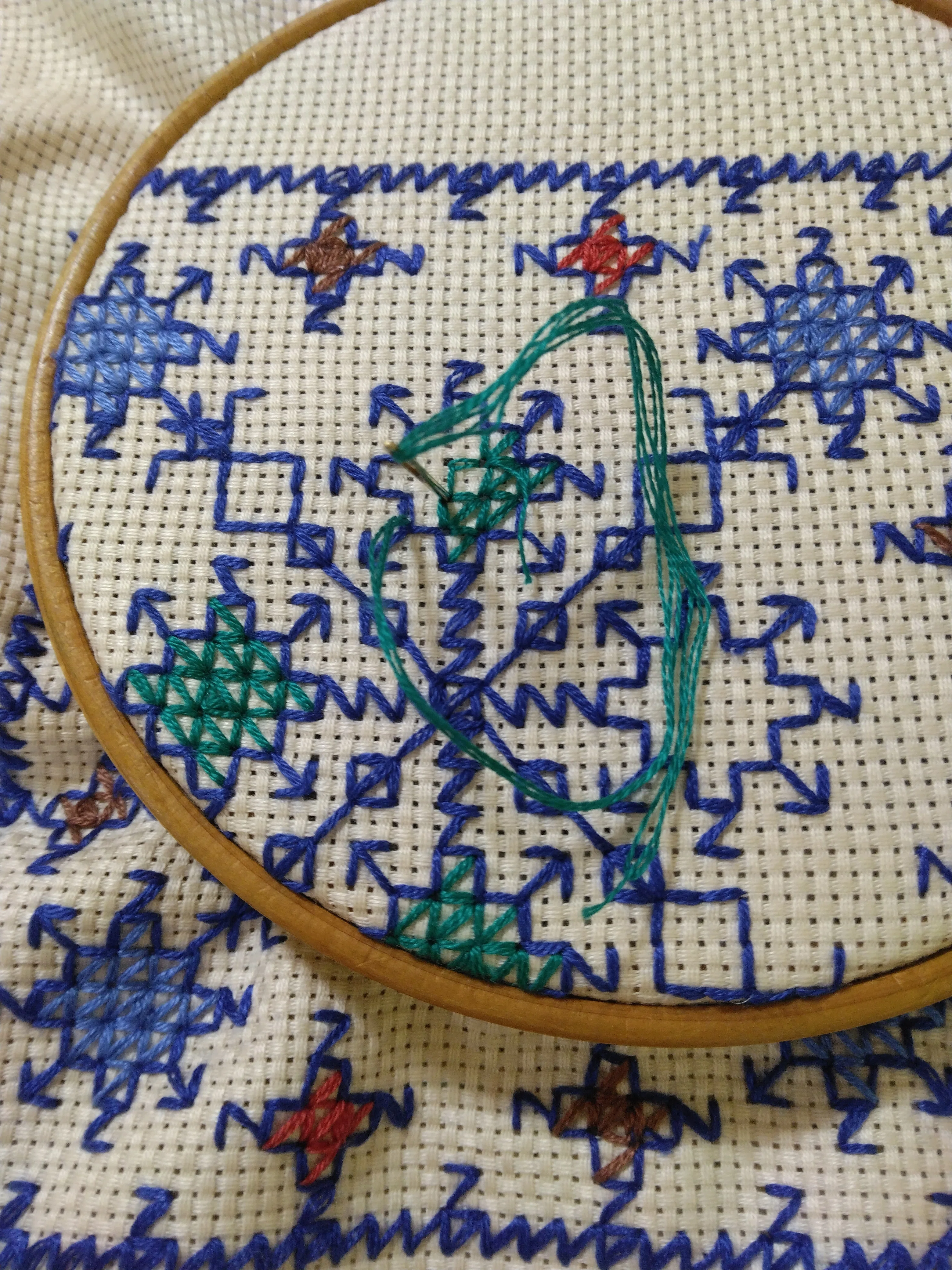 ふしぎな「リバーシブル刺繍」の話｜owarimao