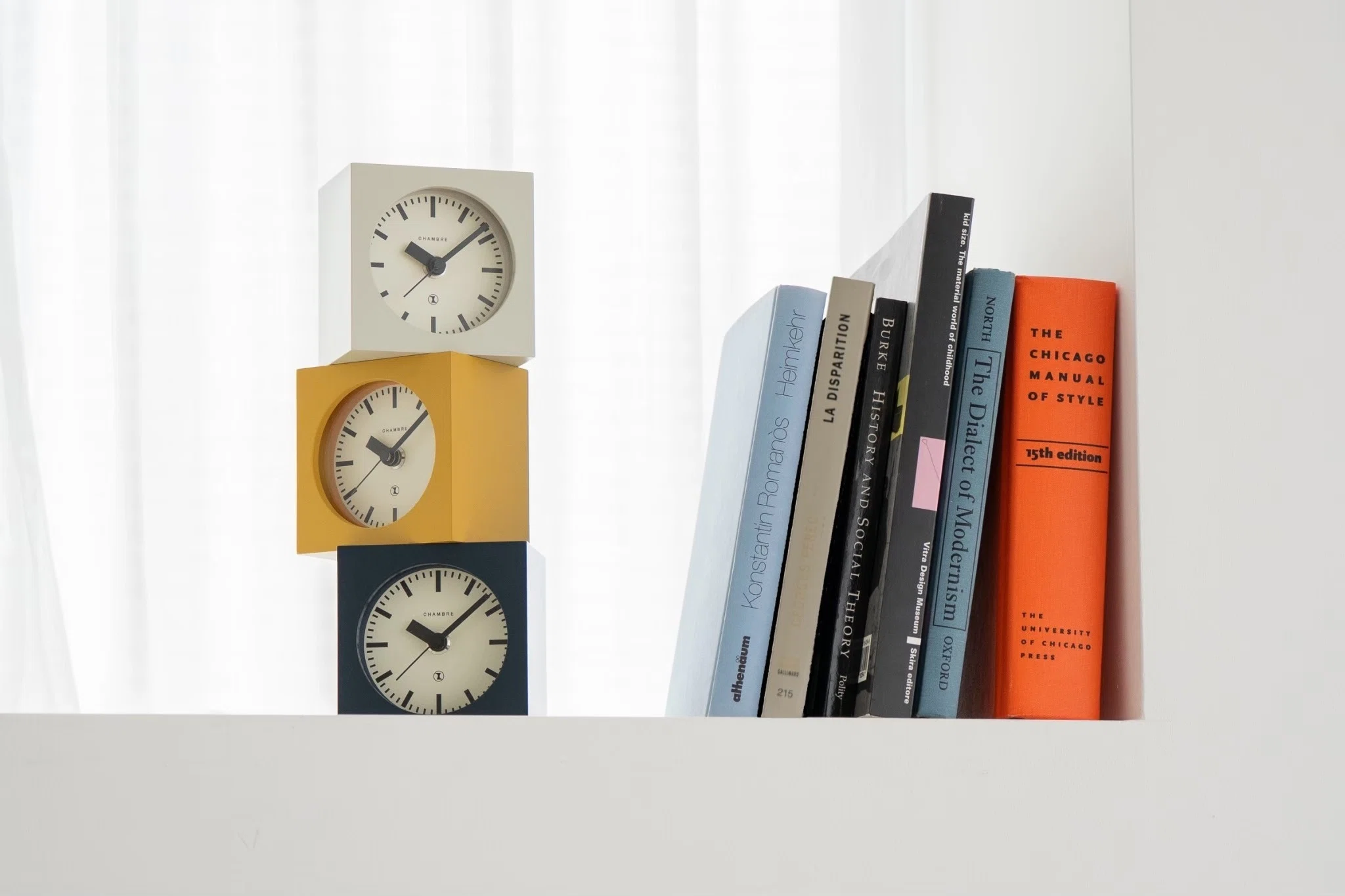 INTERZERO CHAMBRE 木製時計 REVERSIBLE CLOCK 特典付 INTERZERO インターゼロ REVERSIBLE CLOCK リバーシブル