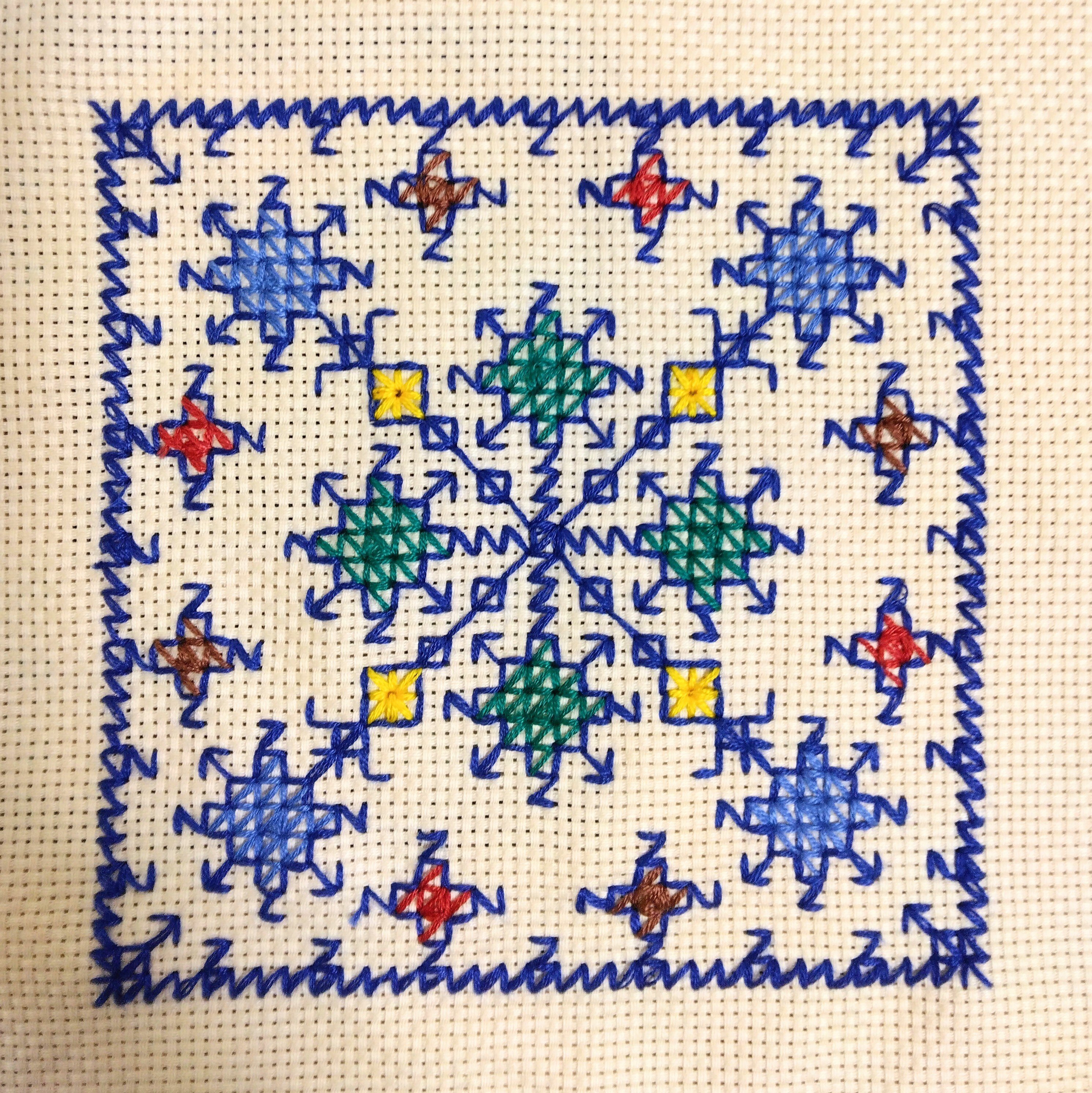 ふしぎな「リバーシブル刺繍」の話｜owarimao
