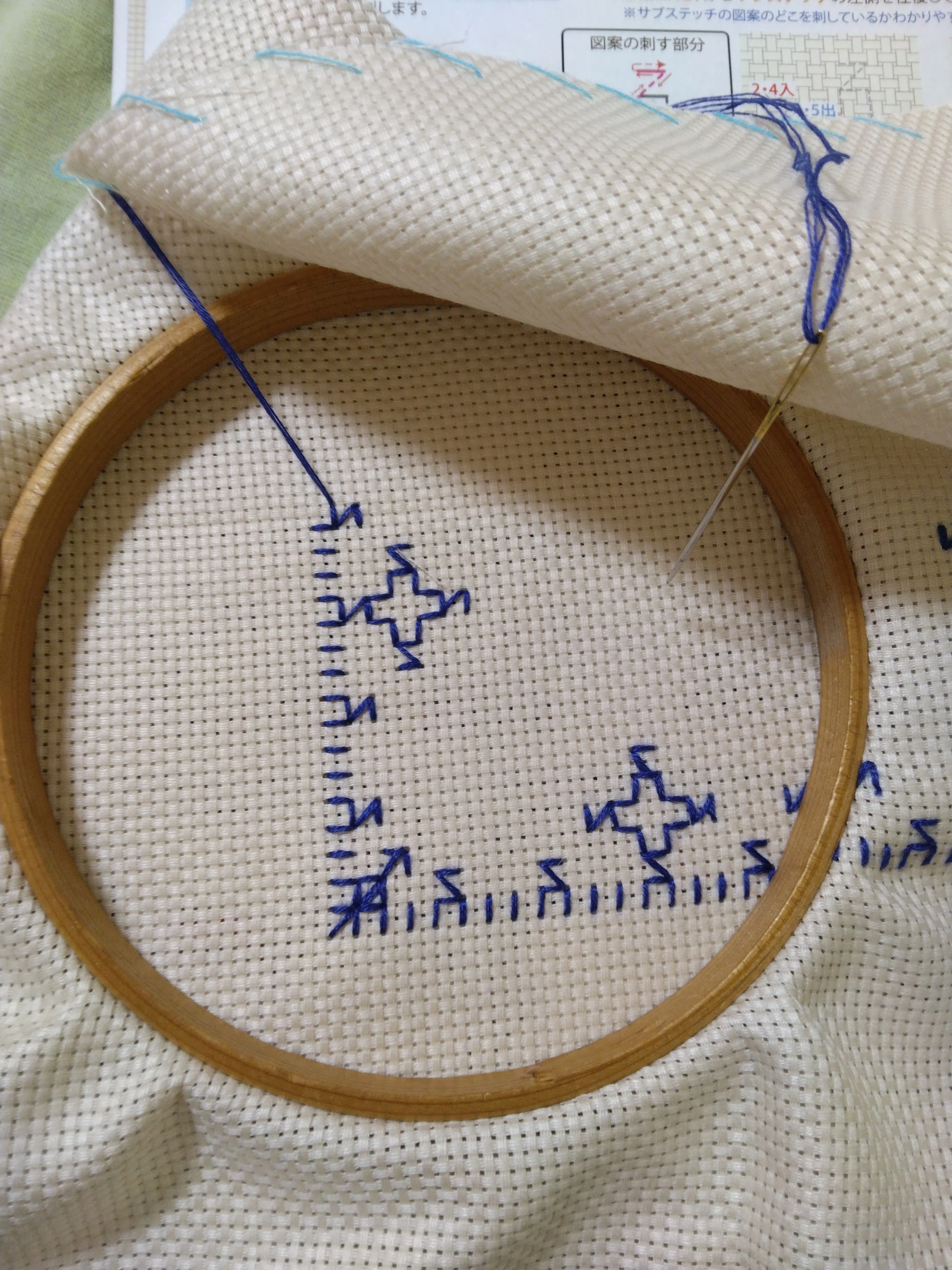 ふしぎな「リバーシブル刺繍」の話｜owarimao