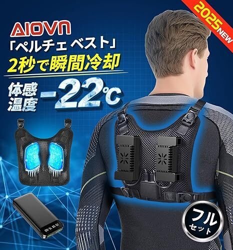 Amazon.co.jp: [AIOVN] ペルチェ ベスト【2024新登場＆冷却