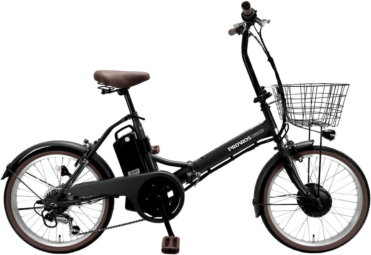 20インチ折りたたみ電動アシスト自転車 Provros P-206E PROVROS 電動自転車 折りたたみ 電動アシスト自転車 20インチ