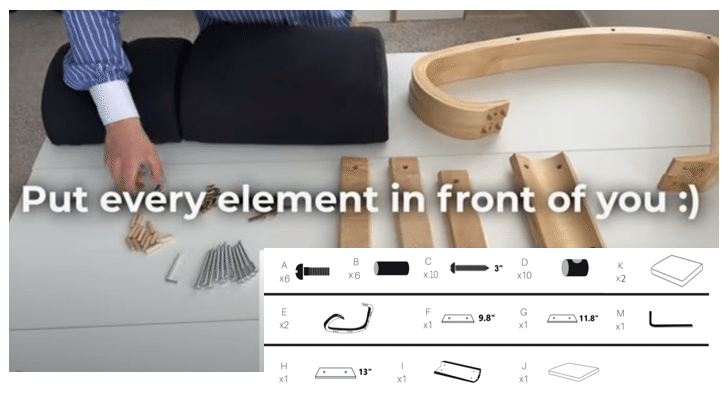 NOBEL 2.0 | Kneeling Chair for Upright Posture – VILNO 組み立て方