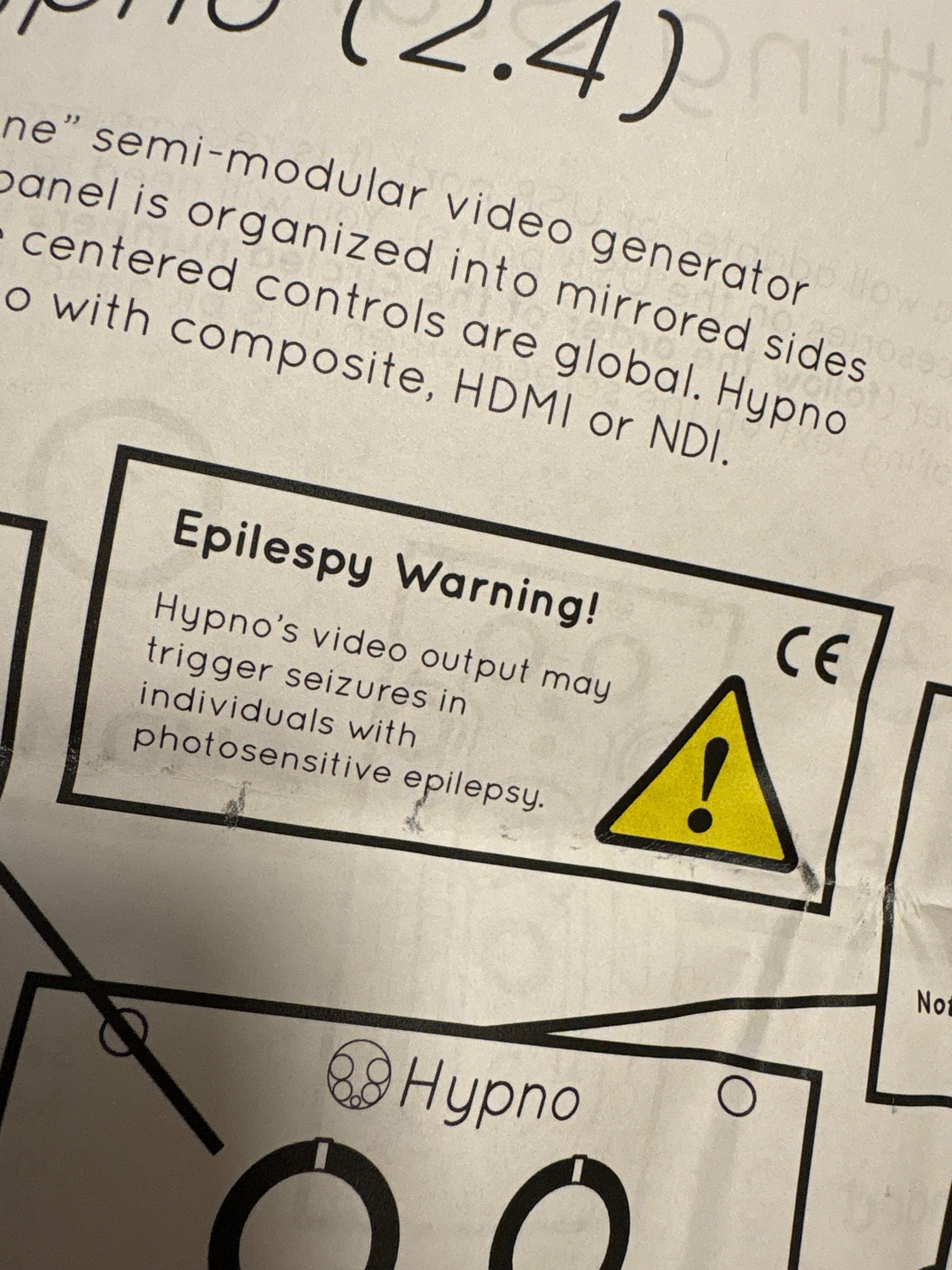 ビデオシンセサイザー Sleepy Circuits - Hypno について｜早川あおせ