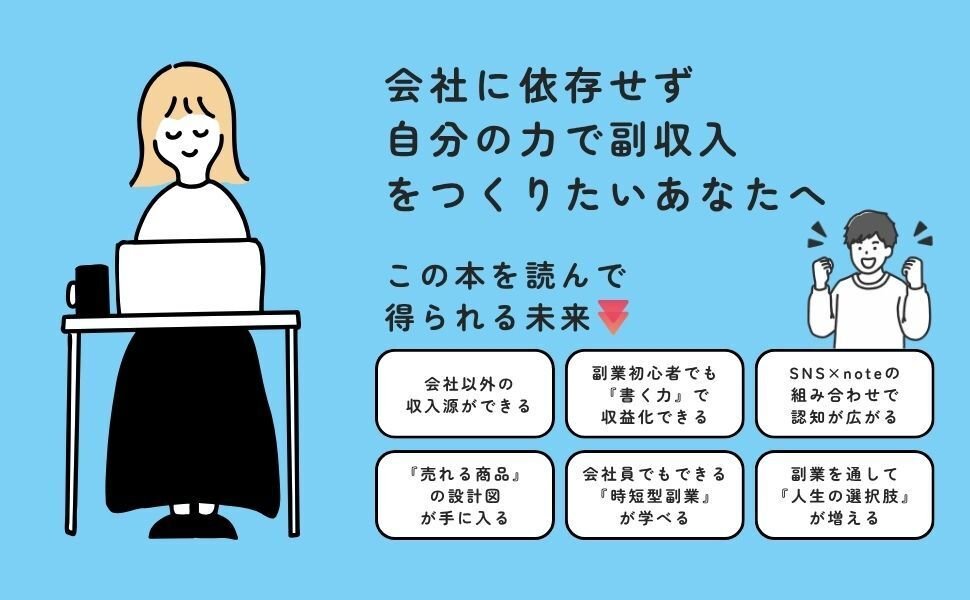 20冊目のKindle出版】note副業で月10万達成までの7STEP｜シンプ