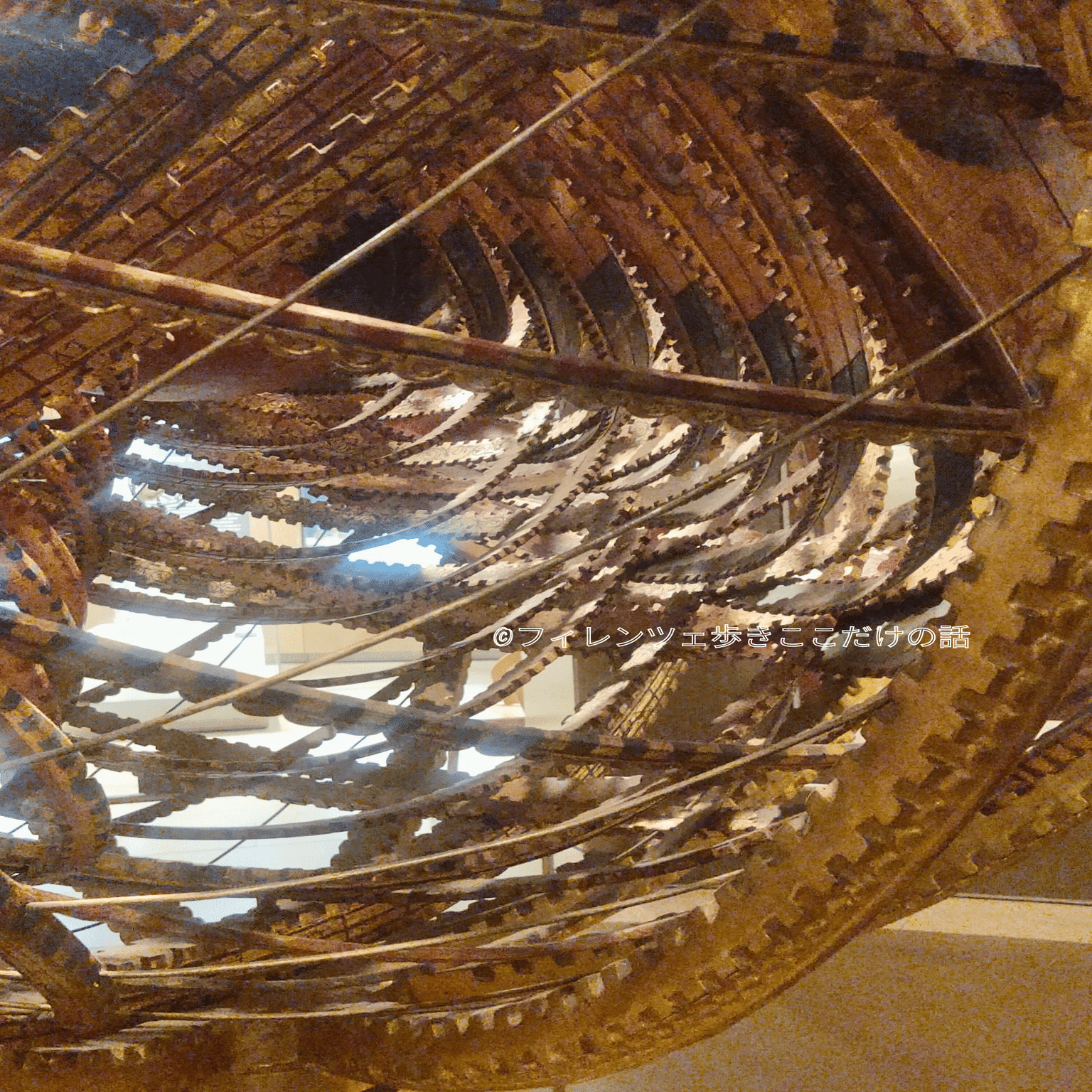 16世紀の宇宙の模型｜フィレンツェ歩き ここだけの話