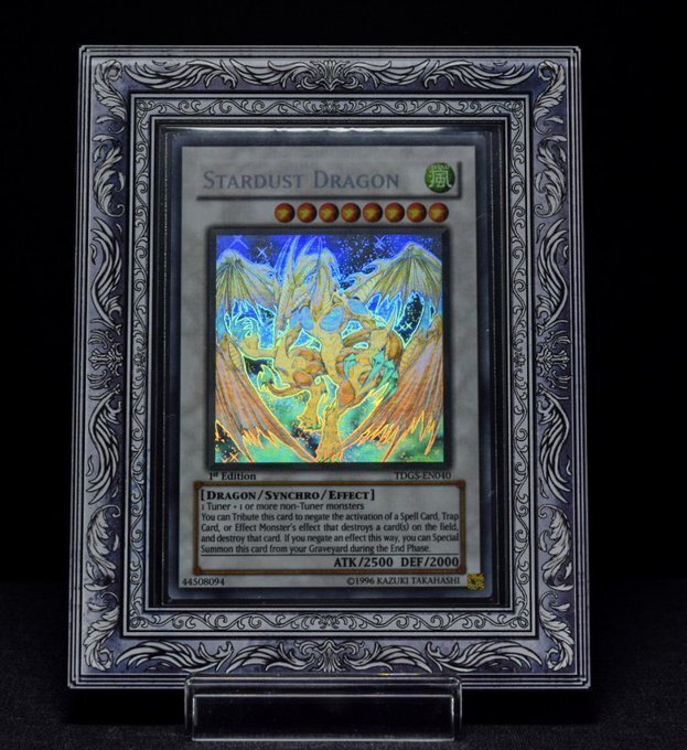 遊戯王　スターダスト・ドラゴン　英語　ホロ　TDGS-EN040 遊戯王 スターダスト・ドラゴン 英語 ホロ TDGS-EN040 - メルカリ