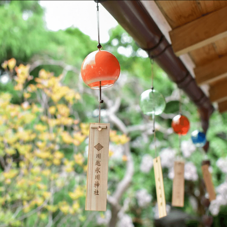 四季の彩りを楽しむ・夏－縁むすび風鈴・風車－｜川越氷川神社