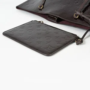 LOUIS VUITTON ヴェルニ トートバッグ ロングビーチMM ポーチ付 ロング 