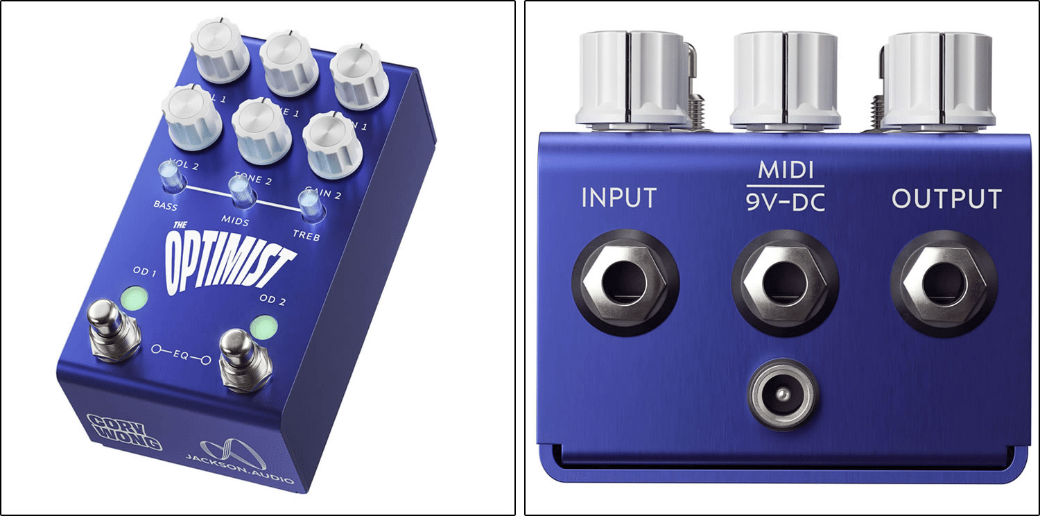ジャクソン・オーディオによ多機能オーバードライブペダル「THE
