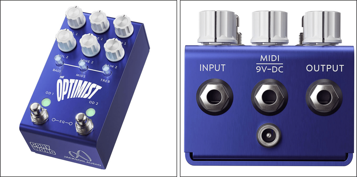 ジャクソン・オーディオによ多機能オーバードライブペダル「THE