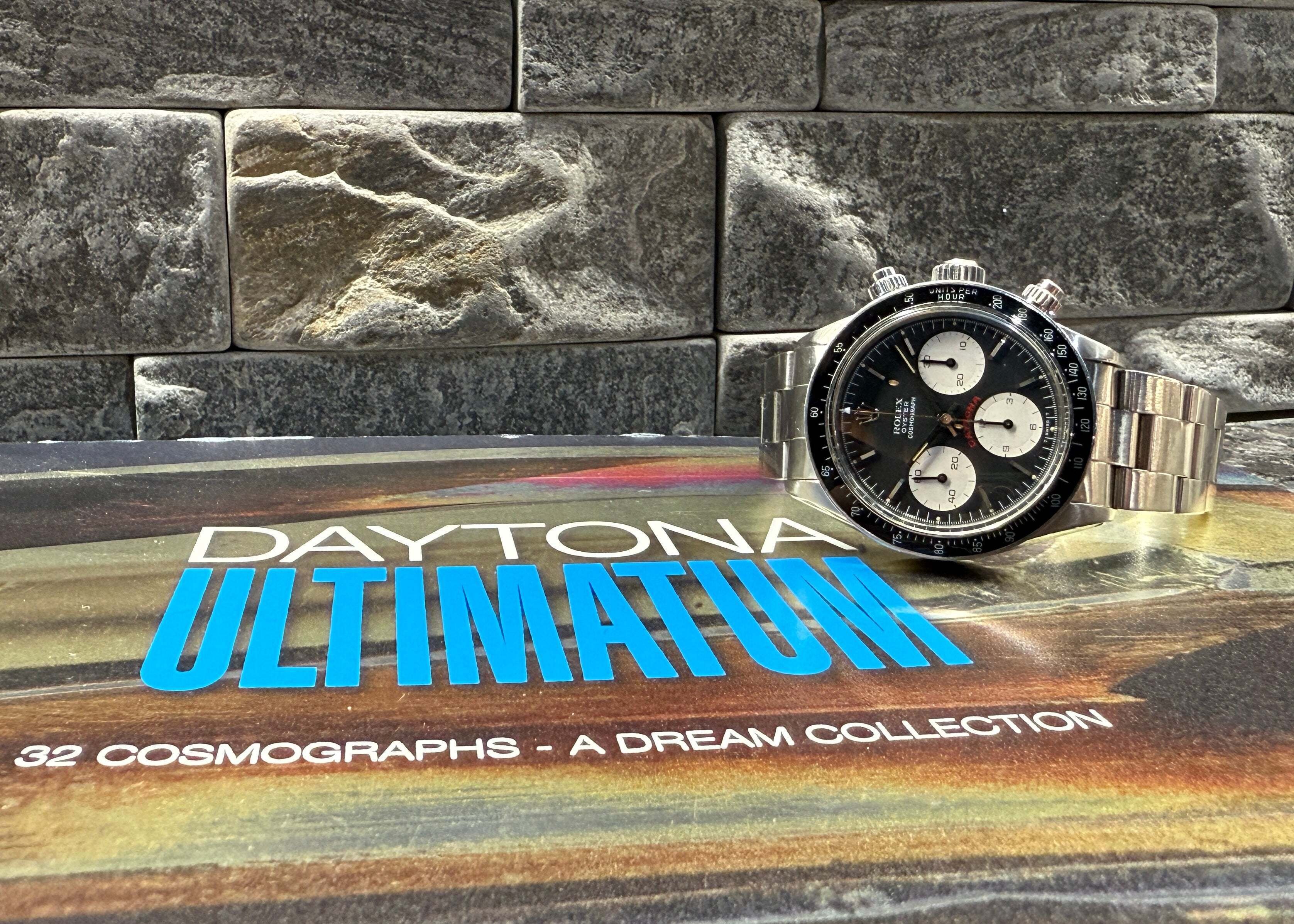 黒文字ビッグレッド 手巻きデイトナ 6263 オールトリチウム 79年｜金子 剛