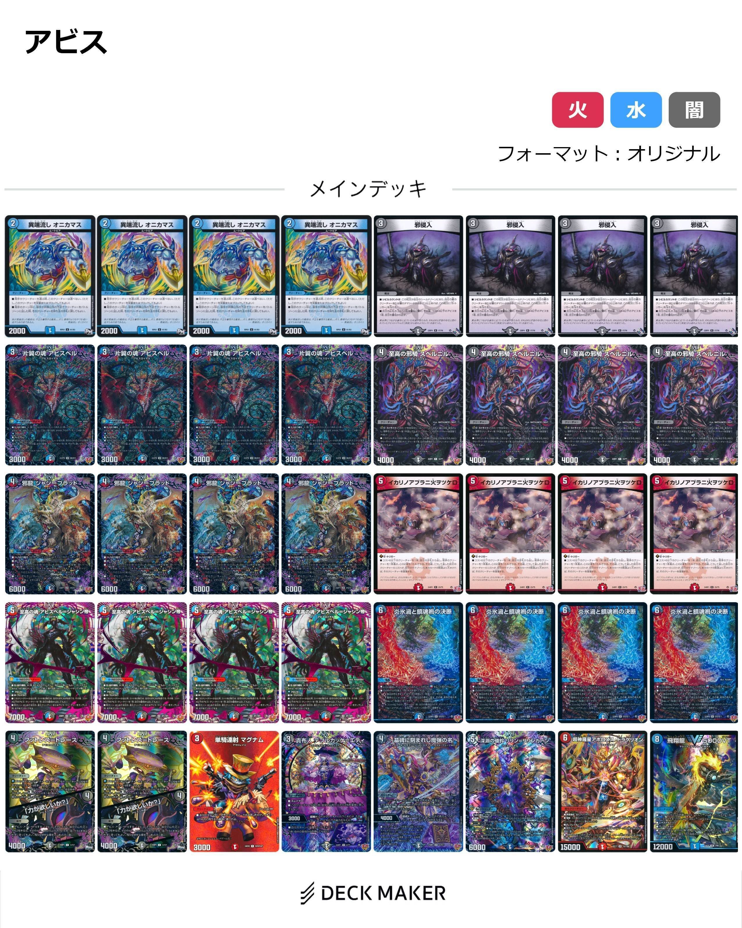 遊戯王 邪神デッキ(ボスラッシュ) デッキレシピ詳細 | ガチまとめ