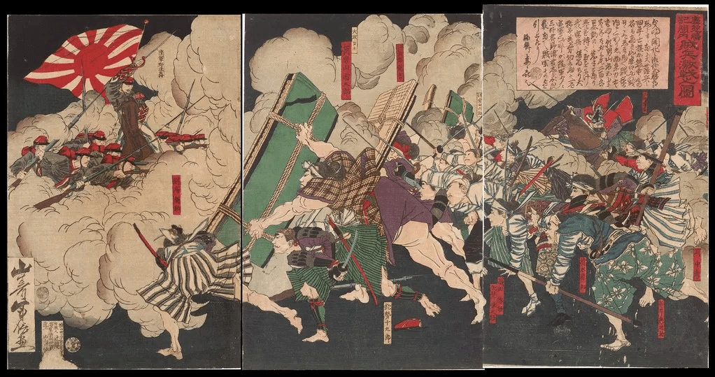 熊本山鹿の西南戦争錦絵の謎｜岩見沢友紀( RACHEL)