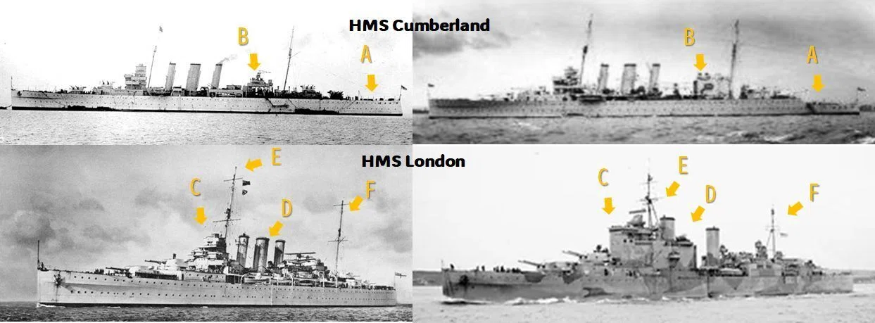 HMS County Class 1941 英国海軍カウンティ級1941制作記 #1 (Aoshima 1