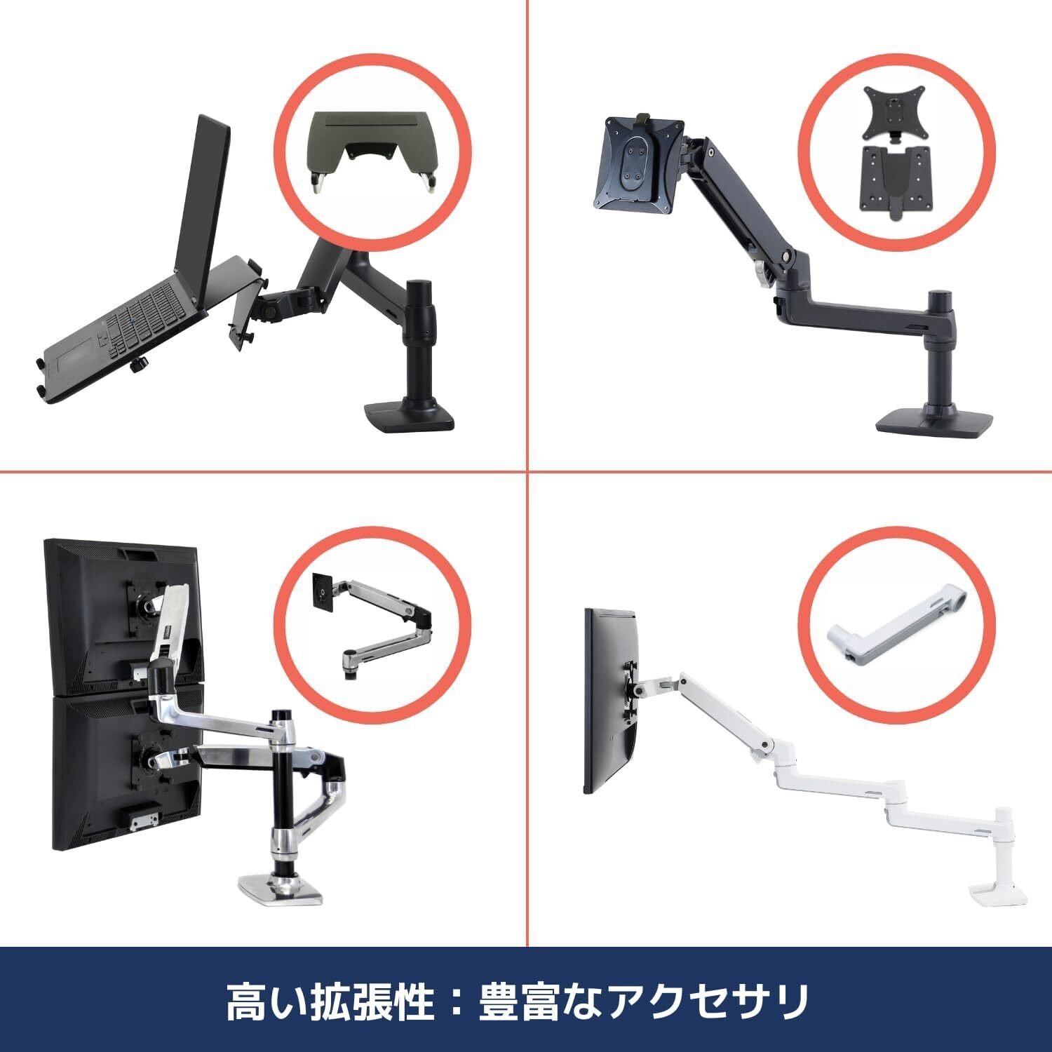 エルゴトロン長身ポールの違いを徹底解説！後悔しないLX通常