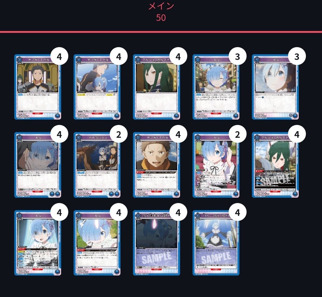 ユニアリ】異物混入シリーズ②クルシュ入り青レム&5エミリア
