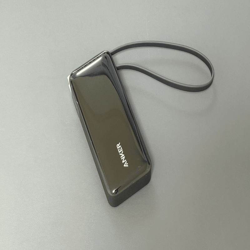 Anker Power Bank (10000mAh, Fusion, Built-In USB-C ケーブル)は