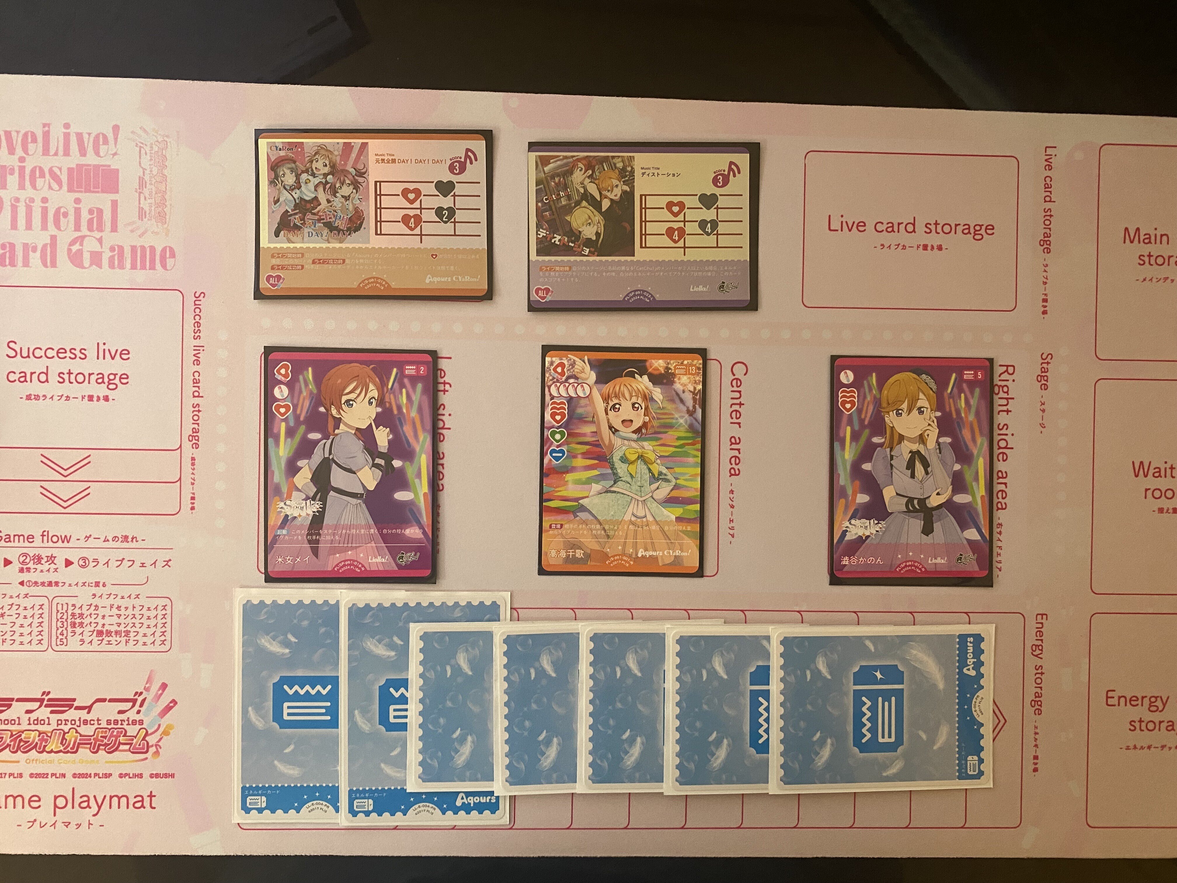 ラブライブ！サンシャイン！！ CYaRonデッキ　デッキパーツ付き ラブライブ！サンシャイン！！ CYaRonデッキ デッキパーツ付き