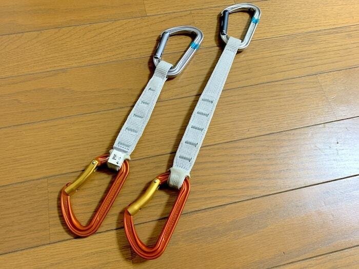 PETZL - PETZL スピリットエクスプレス11㌢5本セット　ヌンチャク クイックドロー Petzl(ペツル) SPIRIT EXPRESS(スピリットエクスプレス