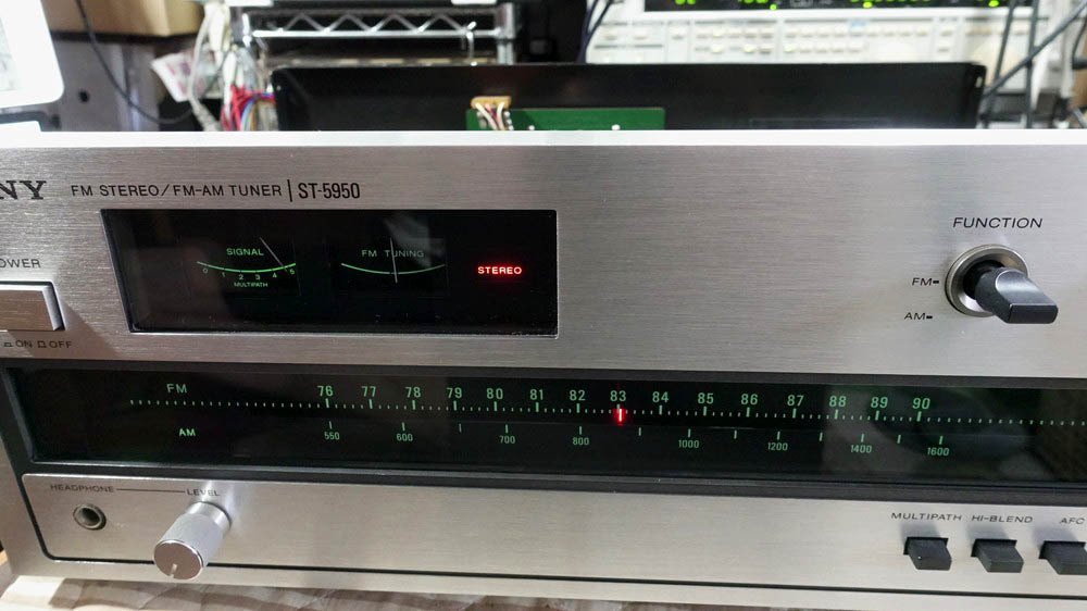 SONY ST-5950 修理調整記録3｜BLUESS Laboratory