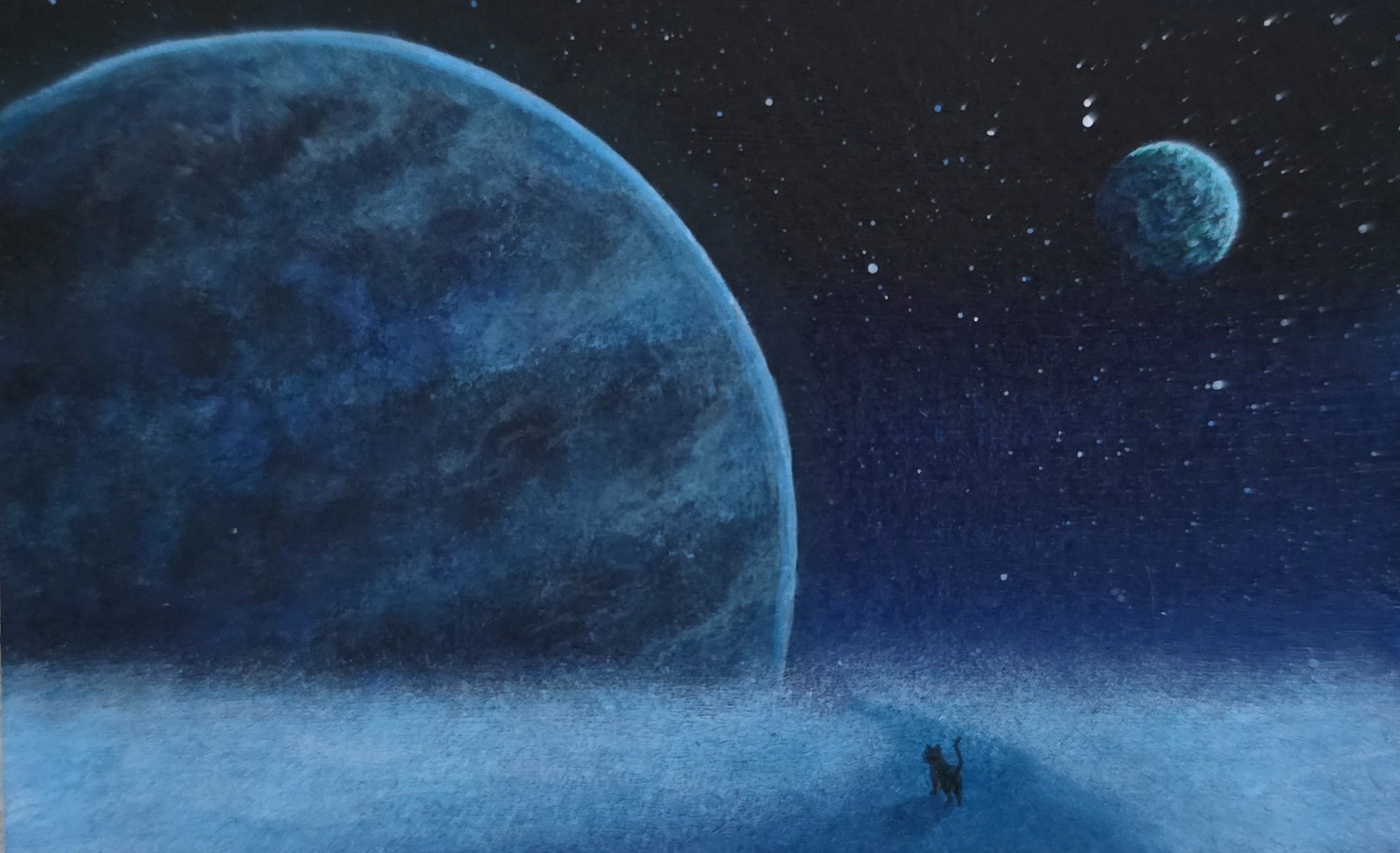 宇宙に還る｜絵描きのクロスケ
