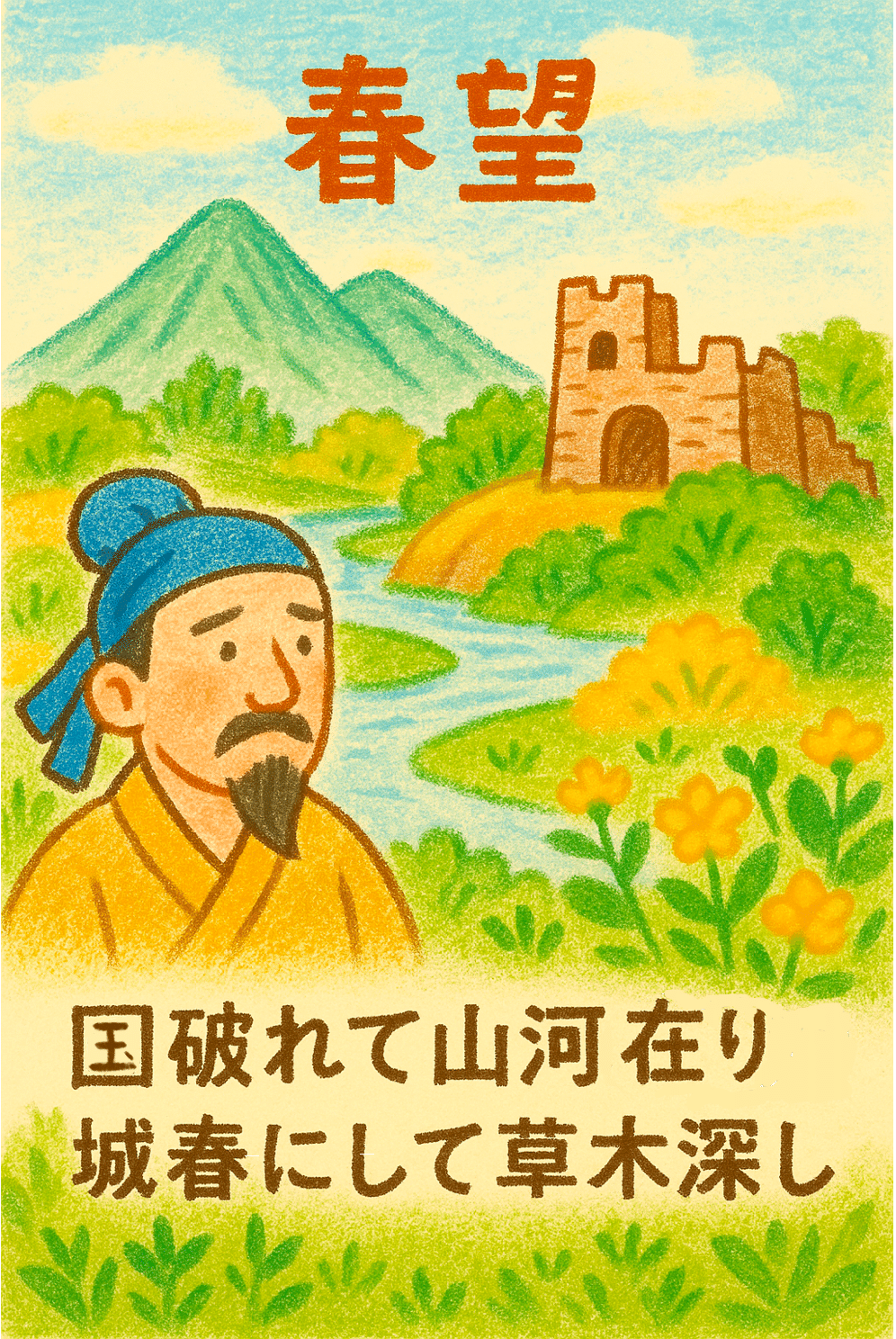 国破れて山河在り｜boubura