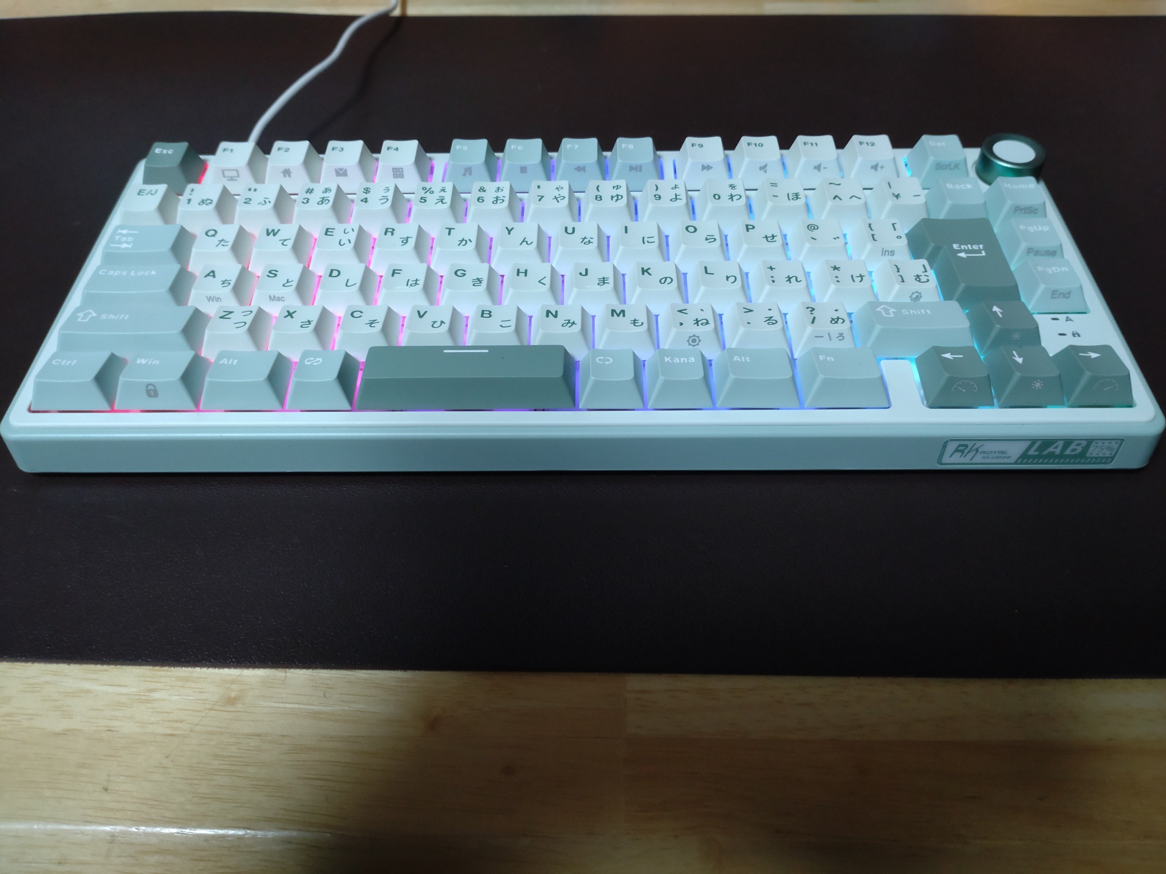 良きコンパクトキーボードを見つけた 【ROYAL KLUDGE R75】｜YU