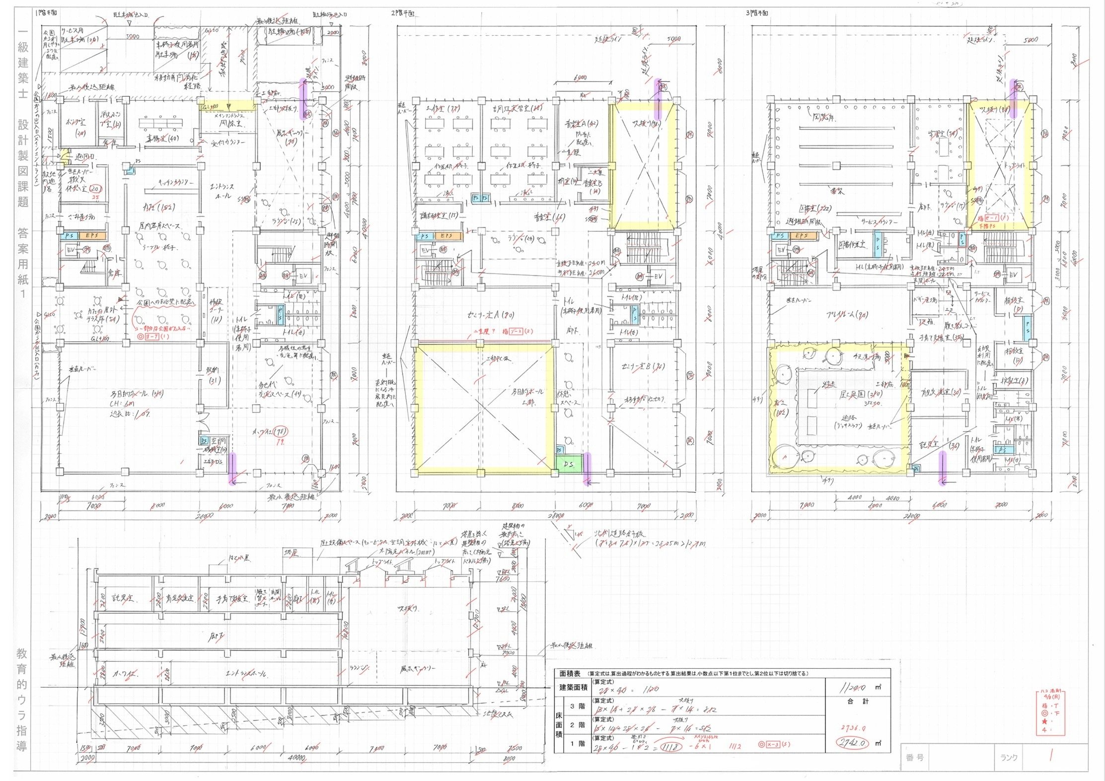 一発合格】一級建築士製図試験で図面を爆速で描くためのおすすめ