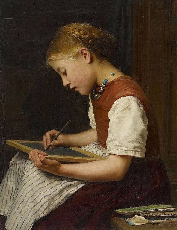 Albert Anker アルベール・アンカー 1831~1910 スイス｜しゅうぼう