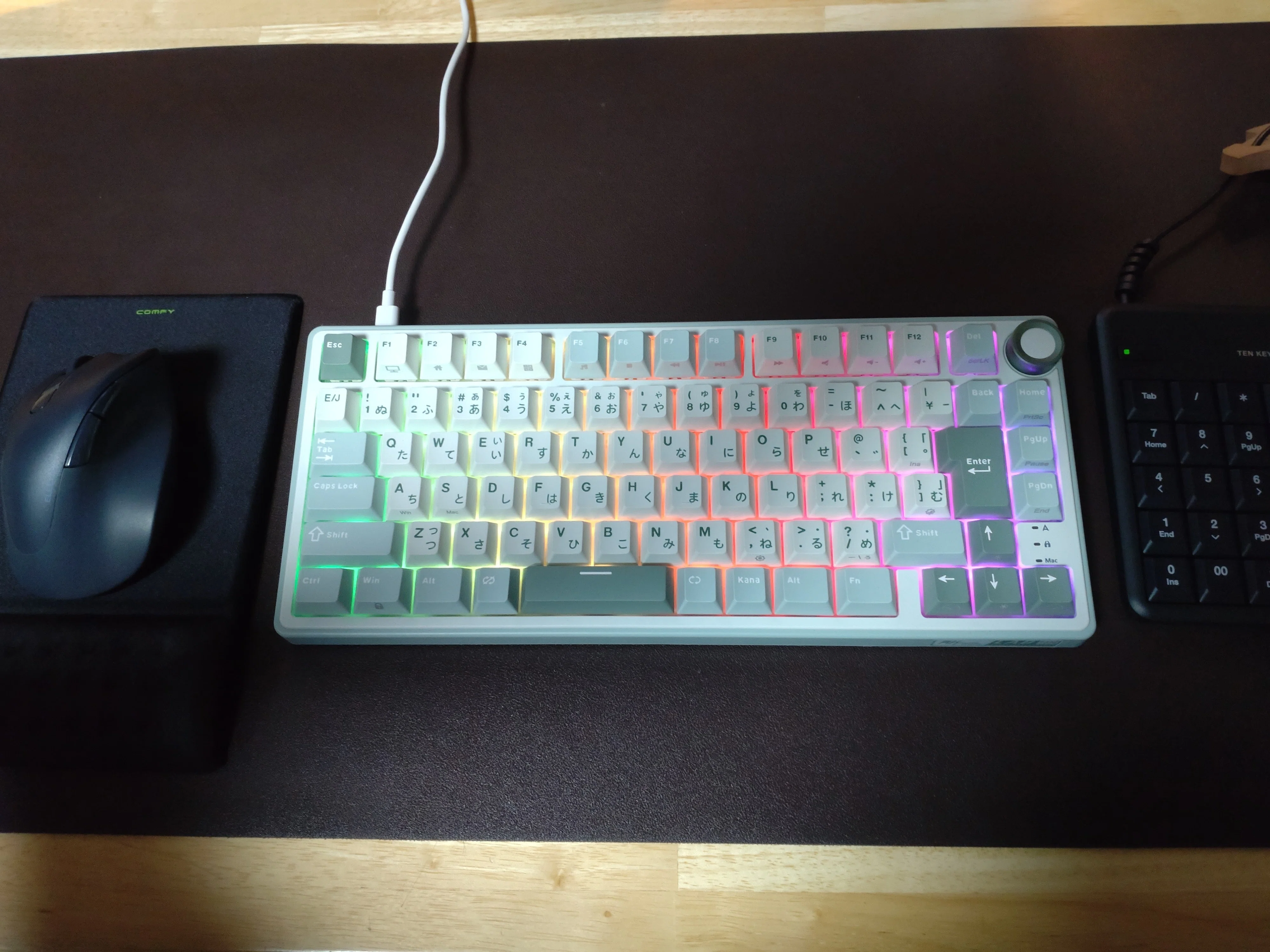 極上コトコトキーボード】クリーミーな打鍵感 RK R75 廃盤VertexV1