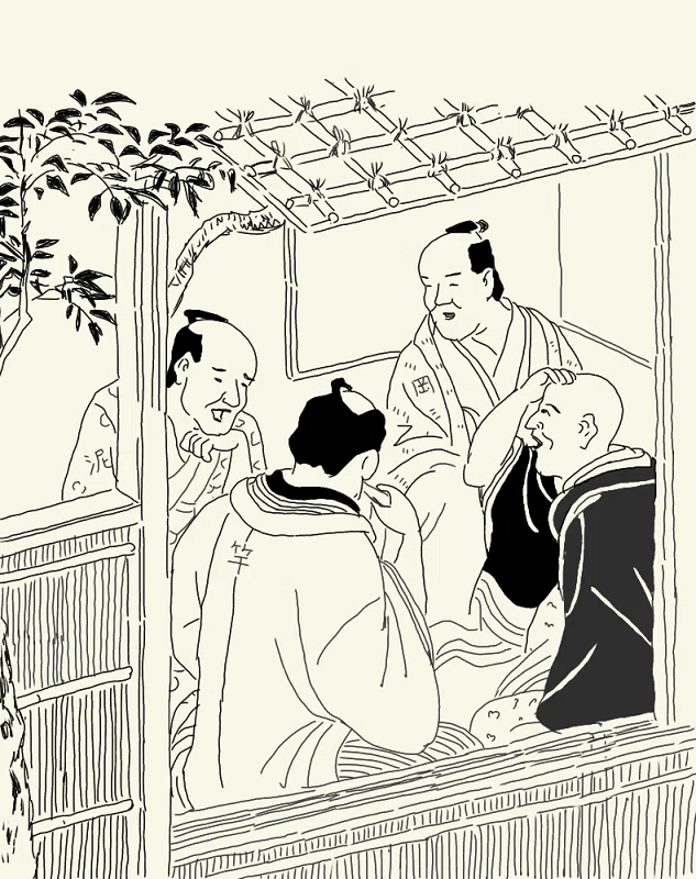 亀山人家妖②～喜三二が手柄岡持で平沢常富でもある化け物話｜歓怒