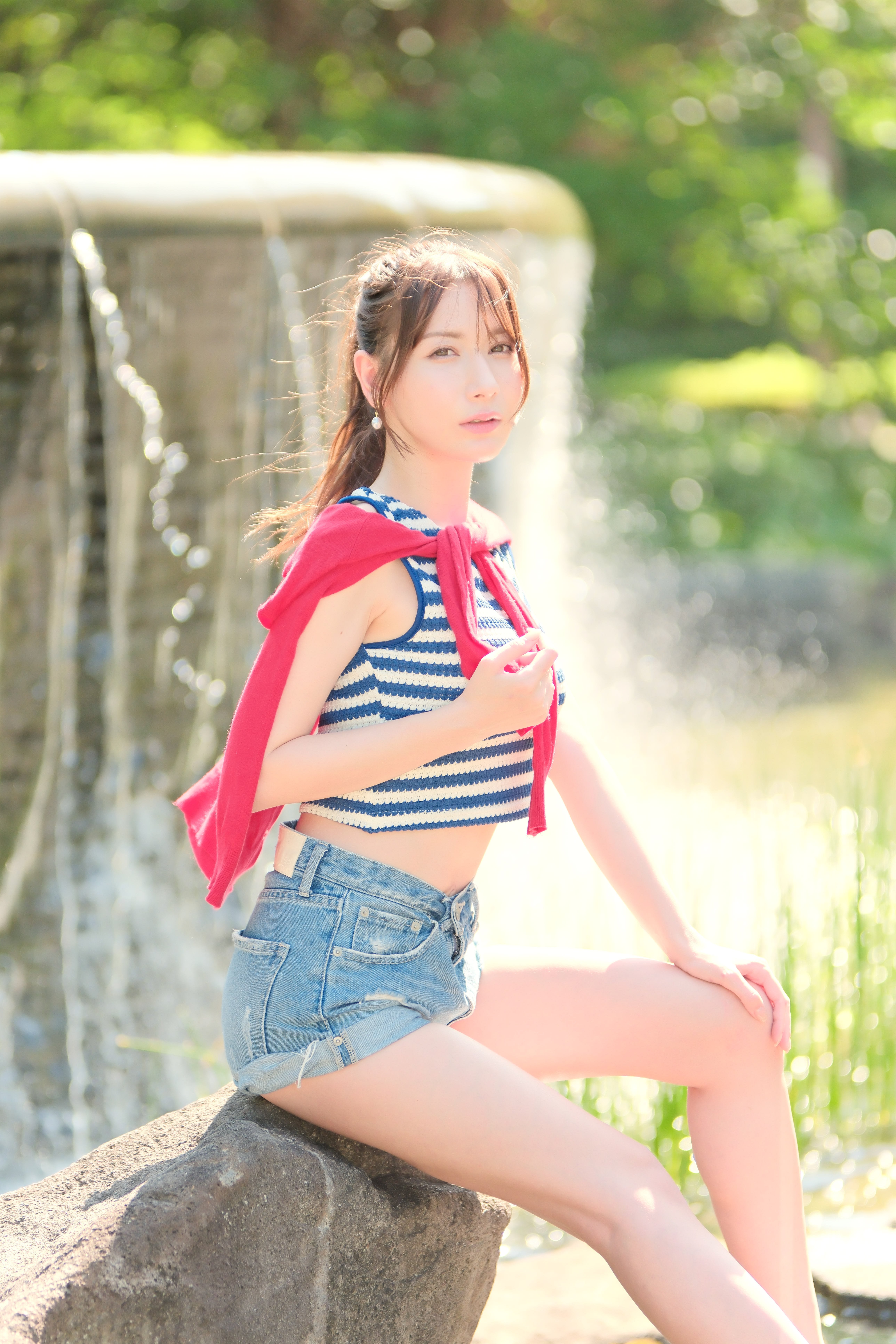 ポートレートでX-T5を始動 （ SP85mm F/1.8 Di VC ） 百合川