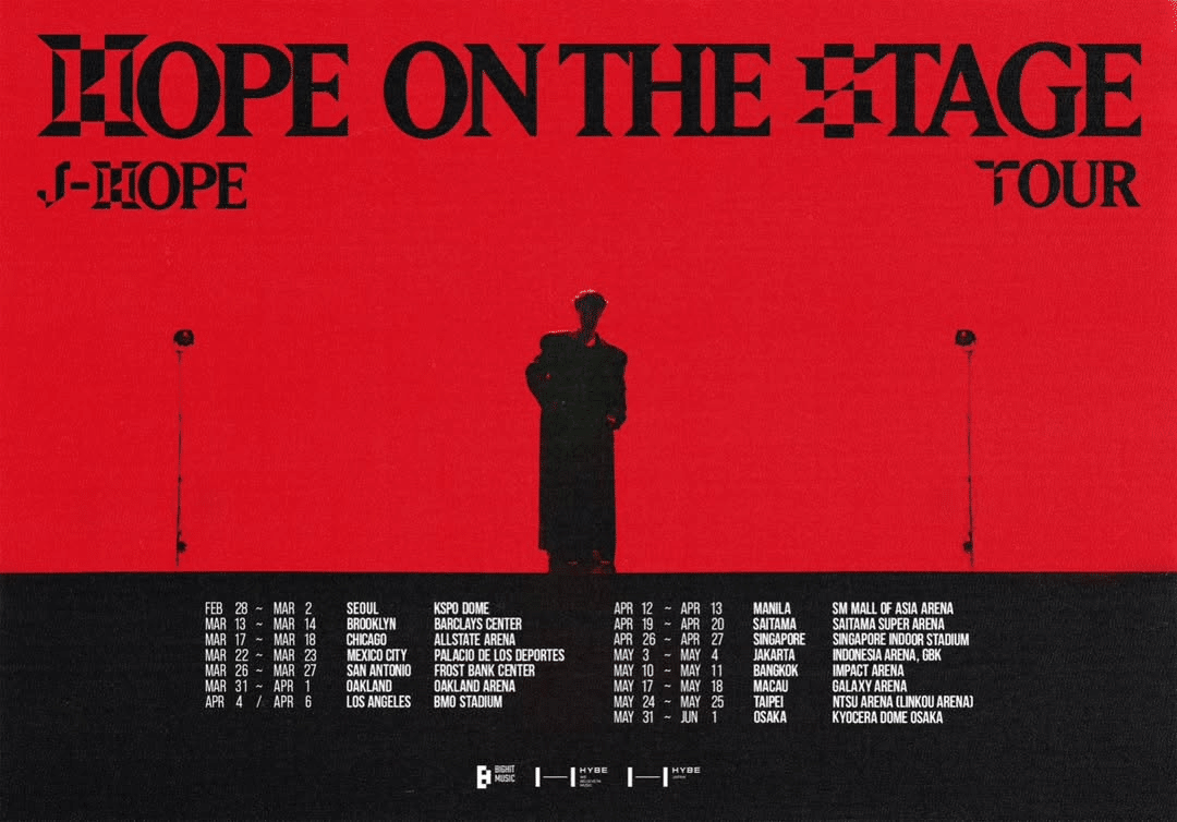 HOPE ON THE STAGE SEOUL 2/28 VIPパス J-HOPE】ホビソロツアー「Hope on the Stage」関連記事まとめ