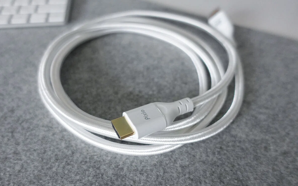 Pixio White HDMI Cable 2m: How a white HDMI cable was perfect for